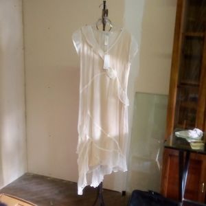 Midi  off-white dress / gown